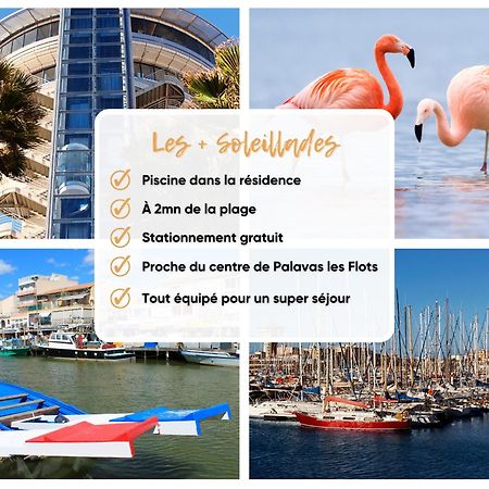 Les Soleillades - Plage, Piscine, Parking! Palavas-les-Flots Exterior photo